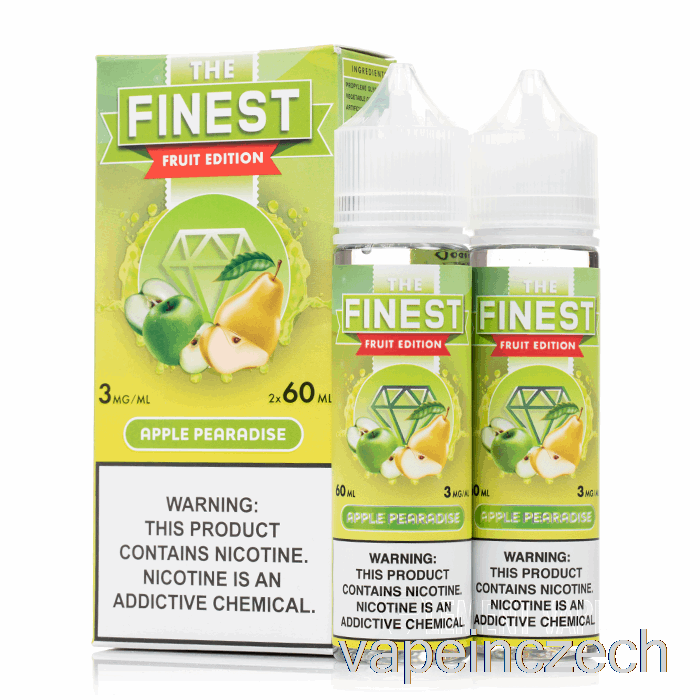 Apple Pearadise - Nejjemnější Ovocná Edice - 120ml 6mg Vape Bez Nikotinu